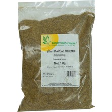 Feifei Hardal Tohumu Öğütülmüş Doğal Siyah 1000 gr Paket