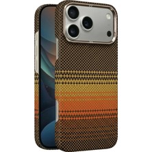 Fulltech Pc1 iPhone 17 Pro Max Magsafe Karbon Tasarım Kılıf - Sunset