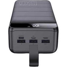 Venüs Shopping Powerbank Çoklu Şarj Girişi 50.000 Mah Taşınabilir Dijital Göstergeli