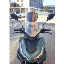 Motocam Yamaha Mio Aerox 125 Ön Cam 2023-2026 Model 54CM Şeffaf Renkli 4mm