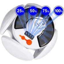 Uravas Store Polizei P-038 Solar Güneş Enerji ve USB Sarjli 5 Kanatlı