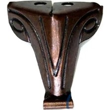 Venüs Shopping Moda Sac Ahşap, Sunta Sandık Ayağı, Kutu Ayak 2,5 cm - Eskitme