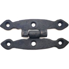 Venüs Shopping Antika Tarz Dekoratif Pirinç Dar Menteşe - 75X39 Mm, Oksit