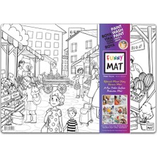Akademi Çocuk Funny Mat - Pazar