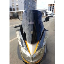 Motocam Yamaha Majesty 400 Ön Cam 2003-2015 Model 68CM Siyah Renkli 4mm