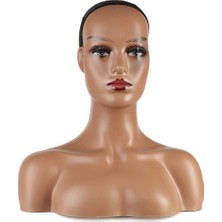 Feifei Omuzlu Peruk Kafa Mankeni / Esmer Tenli