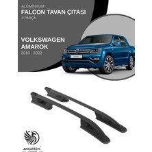 Turtle Volkswagen Amarok 2010 -2022 Falcon Tavan Çıtası - Siyah
