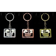 Uravas Store Metal Galata Kulesi Anahtarlık Model 1
