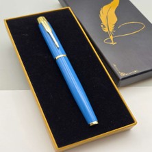 Venüs Shopping Özel Kutulu Turkuaz Roller Kalem