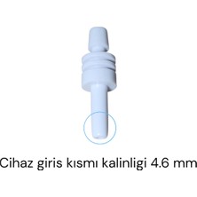 Archer Dijital Tansiyon Aleti Manşon Jak Adaptörü 4.6 mm – Düz Tip Bağlantı Konnektörü