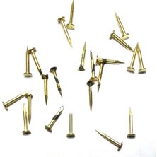 Venüs Shopping Klips, Menteşe, Ayağı Çivisi 9mm Çelik - Sarı 10GR