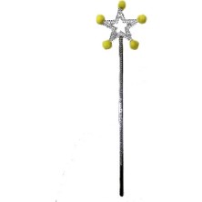 Venüs Shopping Yıldız Peri Asası Sihirli Değnek Sarı Ponponlu