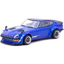 Venüs Shopping Tarmac Works 1/64 Nissan Fairlady Z S30 Widebody Blue - Designed By Jon Sibal