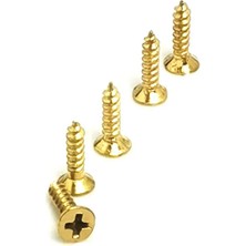 Venüs Shopping Klips, Menteşe, Ayak, Ysb Sac Vidası - 2,9x9,5mm Sarı, 100 Adet