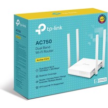 Tp-Link Archer C24 AC750 Kablosuz Dual Band Router