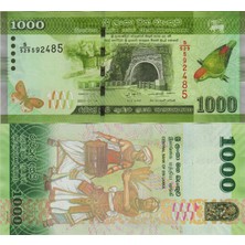 Banknoting Sri Lanka 1000 Rupi 2022 Çil.