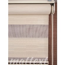 Mattext Krem Merian  Zebra Perde  YKZ6100