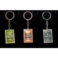 Uravas Store Metal Ayasofya Anahtarlık Dikdörtgen Tasarım