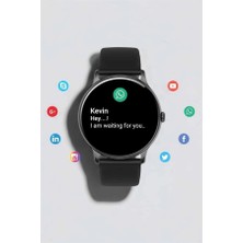 Venüs Shopping Akıllı Saat Çok Fonksiyonlu Sesli Görüşme Nfc Uyumlu Amoled Ekran