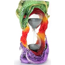 Uravas Store Polyester Dragon Tasarımlı Kum Saati Model 1