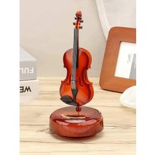 Venüs Shopping Hareketli Violin Müzik Kutusu