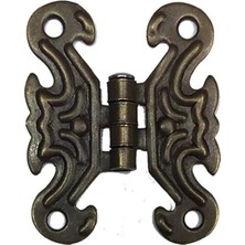 Venüs Shopping Eco Lounge Dekoratif Sac Kelebek Menteşe - Küçük, Eskitme, 100 Adet