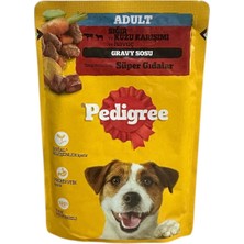 Pedigree 100 gr Pouch Sığır & Kuzu Karışımı & Havuç *12'li