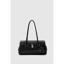Shule Bags Lunera Vintage Baget Çanta Siyah