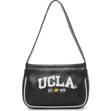 Ucla Blanca Siyah Suni Deri Omuz Çantası - Kadın Çanta