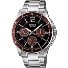 Casio MTP-1374D-5AVDF Renkli Kol Saati Erkekler İçin Suya Dayanıklı Fonksiyonel Tasarım