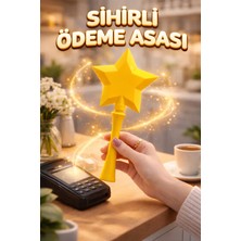 Printella Temassız Ödeme Asası Nfc Kart Tutucu Sihirli Yıldız Asa Sopa Kredi Kartı Otobüs Kartı Aparatı