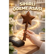 Printella Temassız Ödeme Asası Nfc Kart Tutucu Sihirli Yıldız Asa Sopa Kredi Kartı Otobüs Kartı Aparatı