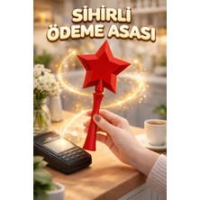 Printella Temassız Ödeme Asası Nfc Kart Tutucu Sihirli Yıldız Asa Sopa Kredi Kartı Otobüs Kartı Aparatı