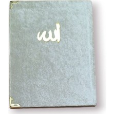 Feifei Çanta Boy Kadife Kapaklı Yasin Kitabı Süngerli 128 Sayfa Renk