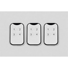 Zetek Elektronik ST120 Akıllı Kodlanabilir Kumanda 433 Mhz(Nice, Bft, Hiland, Kontal Uyumlu)Garaj Kepenk Kumandası