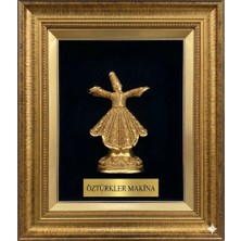 Hatyazan 3 Boyutlu Mevlana Semazen Biblolu - Kişiye Özel Sanatsal Tasarım Tablo