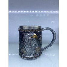 Store Mania Ieg™ Kartal Motifli Çelik Kupa 220076