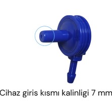 Archer Dijital Tansiyon Aleti Konnektör Jak Bağlantı Aparatı Mavi Omron Tıp 7 mm