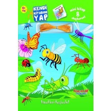 Feifei Kendi Kitabını Yap - Böcekleri Keşfedin 4+ Yaş