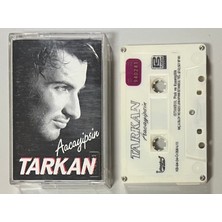 İstanbul Plak Tarkan Aacayipsin 1994 Ilk Baskı Kaset (Süt Beyaz Plastik Gövde, Kırmızı Bandrol Kaset )