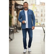 Eren Style Linen Keten Klasik %100 Cotton Uzun Kollu Terletmeyen Gömlek