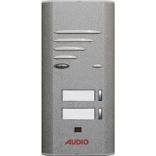 AUDIO Audıo Konsept Sesli 2li Zil Paneli Tek Sıra Fotoselli Hoparlörlü Ikili Konuşmalı Panel