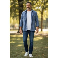 Eren Style Linen Keten Klasik %100 Cotton Uzun Kollu Terletmeyen Gömlek