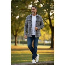 Eren Style Linen Keten Klasik %100 Cotton Uzun Kollu Terletmeyen Gömlek