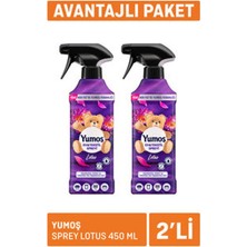 1 Adet Yumoş Sprey Lotus 2 x 450 ml