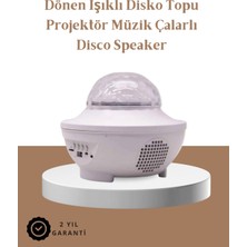 İlk El Grup Müzik Ritimli Işık Değişimi & Dönen Dalga Efekti – Galaxy Projektör