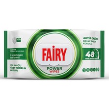 3 Adet Fairy Yüzey Temizlik Havlusu Beyaz Sabun 100'LÜ