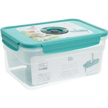 6 Adet Koopman Vakumlu Plastik Saklama Kabı 2.300 ml