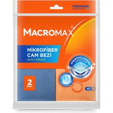 4 Adet Macromax Mikrofiber Cam Bezi 2'li