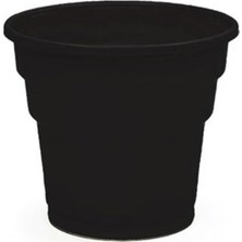 1 Adet Roll-Up Party Dreams Meşrubat Bardağı 25'li Siyah (3 G)